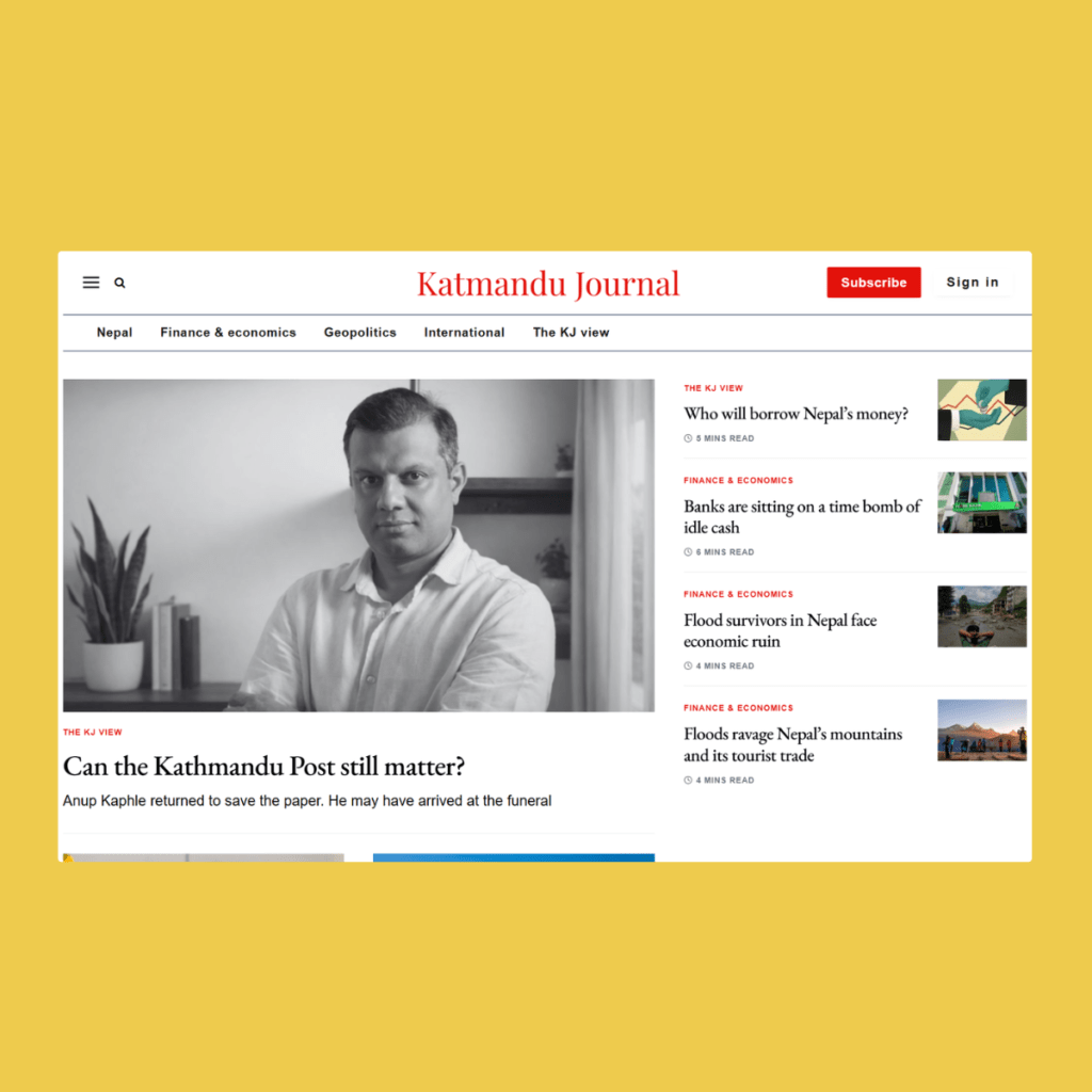 Katmandu Journal