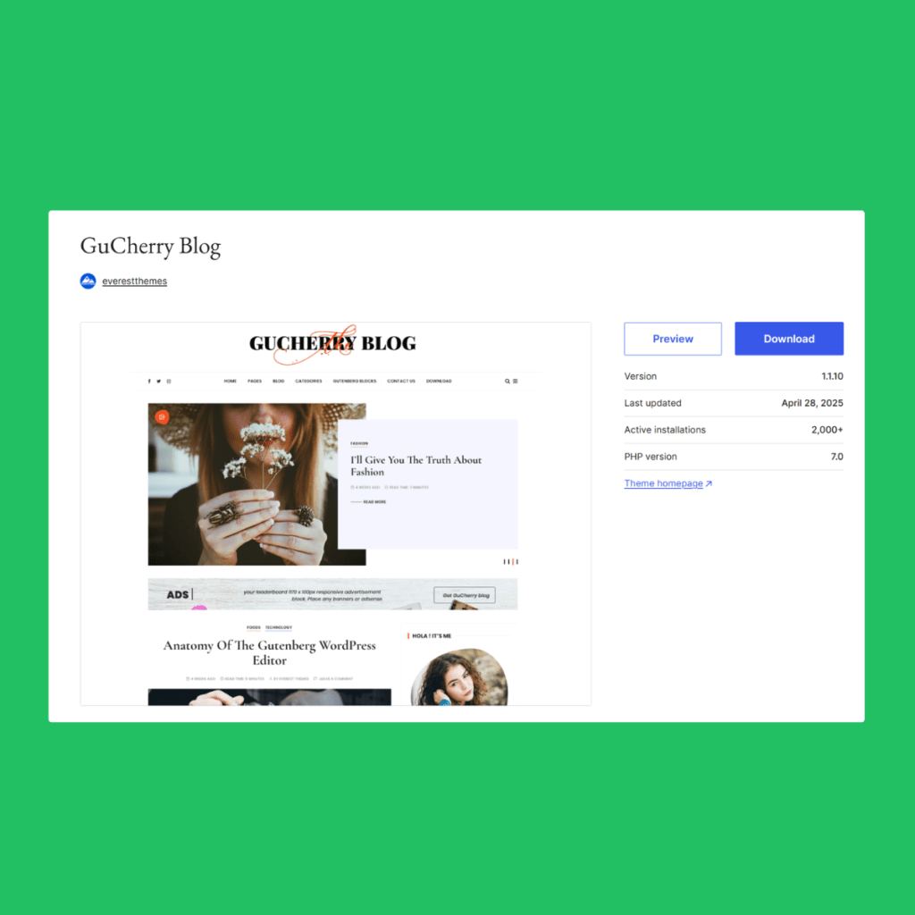 WordPress Themes